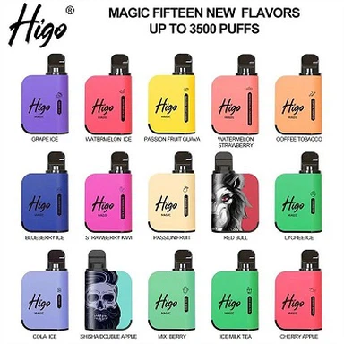 Одноразовий вейп для електронних сигарет Higo MAGIC 3500